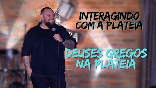 DEUSES GREGOS NA PLATÉIA INTERAÇÃO COM A PLATÉIA [upl. by Windzer83]