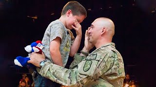 MOST EMOTIONAL SOLDIERS COMING HOME COMPILATION [upl. by Nobile200]