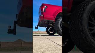 35 Ecoboost AWE Exhaust  Revs ecoboost liftedtrucks ford [upl. by Nylesoj]