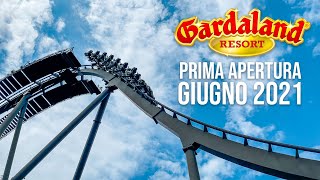 Gardaland APERTURA 2021 tutte le NOVITÀ [upl. by Lorenz]