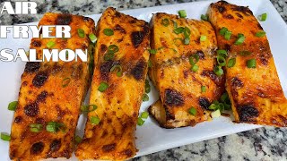 Air Fryer Salmon  Salmon Recipe  Air Fryer Recipes  Sweet amp Spicy Salmon  Baked Fish [upl. by Britteny]