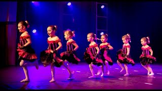 Ballet Infantil Coreografia Can Can  Moulin Rouge Kids Dance cancan balletinfantil moulinrouge [upl. by Najtsirk335]