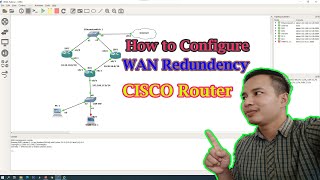 How to configure WAN failover on cisco router [upl. by Maurreen162]