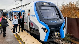 DECOUVREZ LE NOUVEAU TRAIN DE BANLIEUE RER NG [upl. by Bevvy]