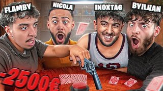 nicolà live Liars bars ft inoxtag byilhan flamby de live Partie 22 5 [upl. by Mather]