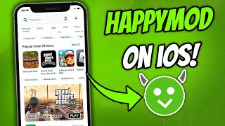 HappyMod iOS iPhone iPad TUTORIAL How to Install HappyMod on ANY iOS 2024 [upl. by Cedell]