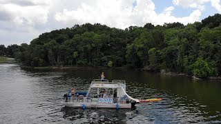 Pontoon Party on Old Hickory Lake [upl. by Ahsikat]