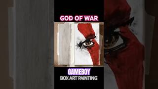 God of War for GameBoy Box art painting godofwar kratos painting gaming gameboy [upl. by Yamauchi]