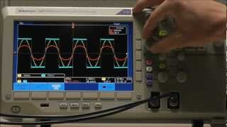 Tektronix  How do I utilize the math channel feature on a DPOMSO3000 series oscilloscope [upl. by Zimmerman]