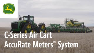 CSeries Air Cart AccuRate Meters™ System  John Deere Seeding Solutions [upl. by Nonie912]