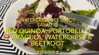 Watercress Beetroot Salad 🥗 [upl. by Leelaj]