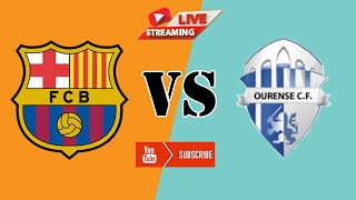 🔴LIVE  FC Barcelona Atlètic VS Ourense CF  Spanish Primera División RFEF  Football 024 FULL MATCH [upl. by Ytsirk]