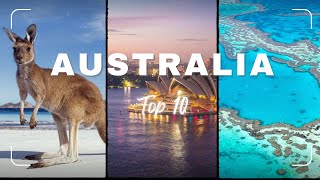 Australia Travel Guide  Top 10 [upl. by Neelrac]