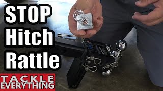 STOP Hitch Rattle amp Eliminate Hitch Noise With This Lock [upl. by Dorene]