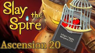 Si je nai pas de soin jen trouverai tout seul   Ascension 20 soldat de fer  Slay the Spire [upl. by Narih]