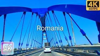 Driving in Romania  From Ciocarlia de Sus to Constanta [upl. by Llyrpa]