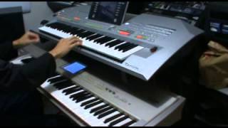 Black Magic Woman Santana  Yamaha Tyros 2 and Korg Triton Studio [upl. by Albemarle]