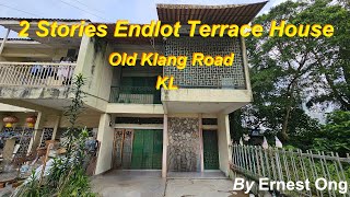 For SALE  Double Story Endlot Terrace Freehold House in Old Klang Road [upl. by Eesyak]