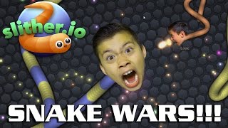 SLITHERIO SNAKE WAR [upl. by Silvano305]