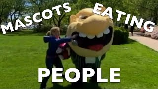 Mascots Eating People Compilation 2 [upl. by Sitto]