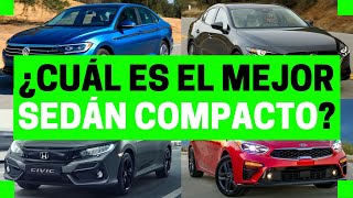 12 ¿Cuál es el mejor SEDÁN COMPACTO del 2020  Motoren Mx [upl. by Bonneau]