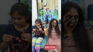 Zombie Red chilli🌶 Fruit  trending funny zombieshorts  Sarala Monika [upl. by Adnac]