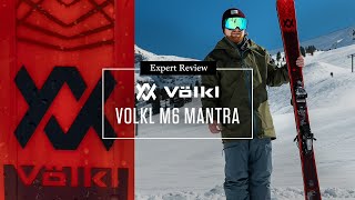 Volkl M6 Mantra Skis  Mens Expert Review [upl. by Syverson515]