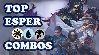 Top 10 Esper White  Blue  Black Commander EDH Combos  Episode 018 [upl. by Nitsyrk]