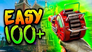 EASIEST LIBERTY FALLS ROUND 100 GUIDE High Round Strategy  Black Ops 6 Zombies [upl. by Sandor]