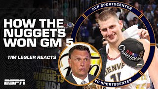 Tim Legler Touchscreen How the Nuggets defeated the Miami Heat in Game 5  SC with SVP [upl. by Idnahk]