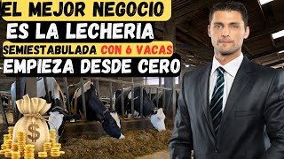 El mejor negocio es la LECHERIA SEMIESTABULADA empiece su riqueza con SOLO 4 VACAS paso a paso [upl. by Roybn]