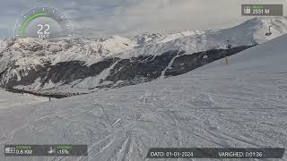 Livigno ski  From toplift 28 to lift 19 [upl. by Shiff]