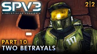 HALO CE SPV31  Walkthrough  Part 10 TWO BETRAYALS 22 [upl. by Blondelle]