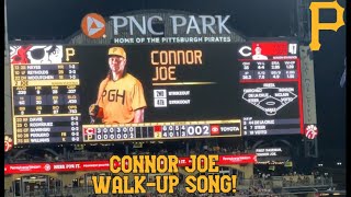 2023 CONNOR JOE LIVE WALKUP SONG  2023 Pirates Baseball [upl. by Nylave]