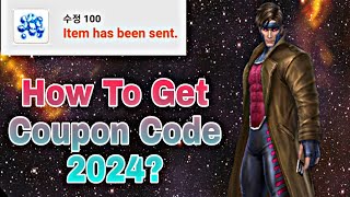 How To Get Coupon Code 2024  Marvel Future Fight [upl. by Thetisa262]