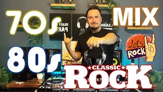 70s 80s Mix I Rock  🎵 Opus Pink Floyd Rolling Stones Queen Bon Jovi Guns N Roses Etc [upl. by Elamaj]