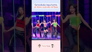 Curiosidades impactantes de shows musicales de Kpop shorts kpop [upl. by Bobette400]