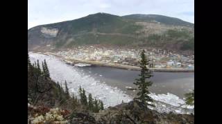 Yukon River Breakup 20110508 Timelapse [upl. by Naicad]