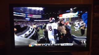 Patriots comeback win in overtime against the Broncos 2013 [upl. by Germaine]