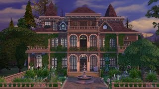 The Sims 4  Traditional Brick Manor  House Tour  Forgotten Hollow [upl. by Leahcimnoj]