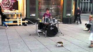 Amazing Drum Solo In The Street [upl. by Zednanref998]