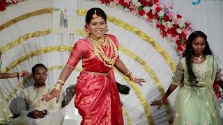 Aiswarya Marriage Dance performance [upl. by Nhtanhoj]