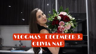 VLOGMAS 2024 3  OLIVIA NÉVNAP [upl. by Frydman391]