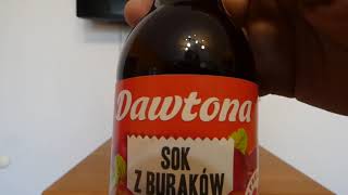 Dawtona Sok z buraków z jabłkiem 300ml [upl. by Ahseneuq313]