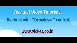 Dropdown control in ASPnet with C using visual studio [upl. by Rhys295]