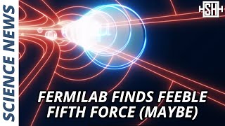 Fermilab Finds Feeble Fifth Force Maybe [upl. by Xavler]