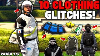 10 Clothing Glitches In GTA 5 Online [upl. by Adnuhsar280]