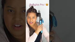 BaByliss Pro curling iron in full use 1”  😍😍😍 [upl. by Sybyl906]