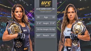 UFC 277 Julianna Peña vs Amanda Nunes 2 Full Fight [upl. by Ogirdor535]