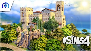 TARTOSA CASTLE  The Sims 4 Speed Build  NoCC [upl. by Hetty804]